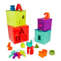 BATTAT - CUBE D'ACTIVITÉS ''LOCK & LEARN''